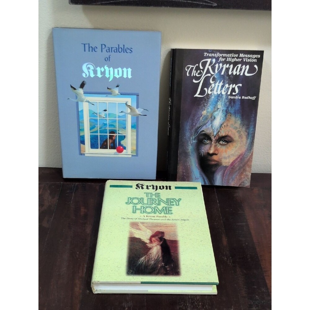 Lee Carroll & Sandra Radhoff Spiritual Book Set of 3 Hardback/Paperback Books